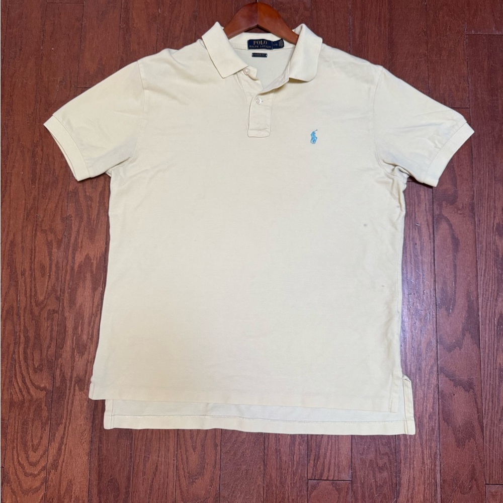 Polo by Ralph Lauren Men's Light Tan Polo Shirt